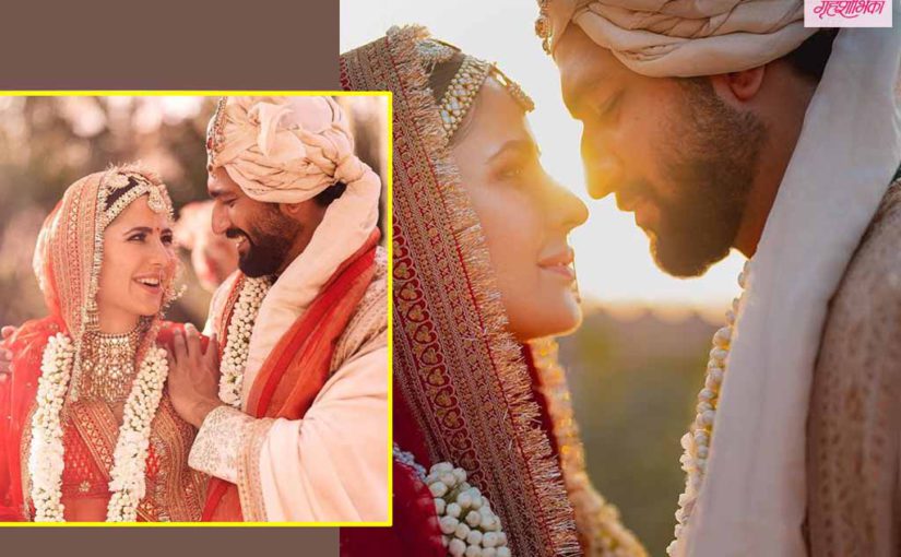 Katrina Kaif आणि Vicky Kaushal, लग्न, Royal Wedding वेडिंगचे फोटो व्हायरल