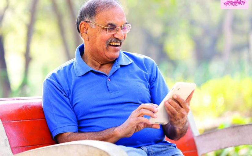 रिल्सचे व्यसनी होत चाललेले वृद्ध