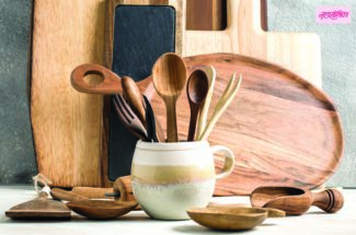 फॅशनमध्ये आहेत लाकडी भांडी